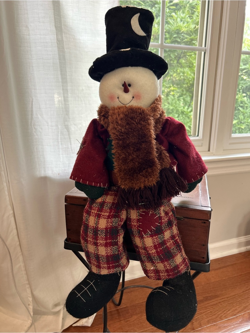 Musical Snowman 18” tall